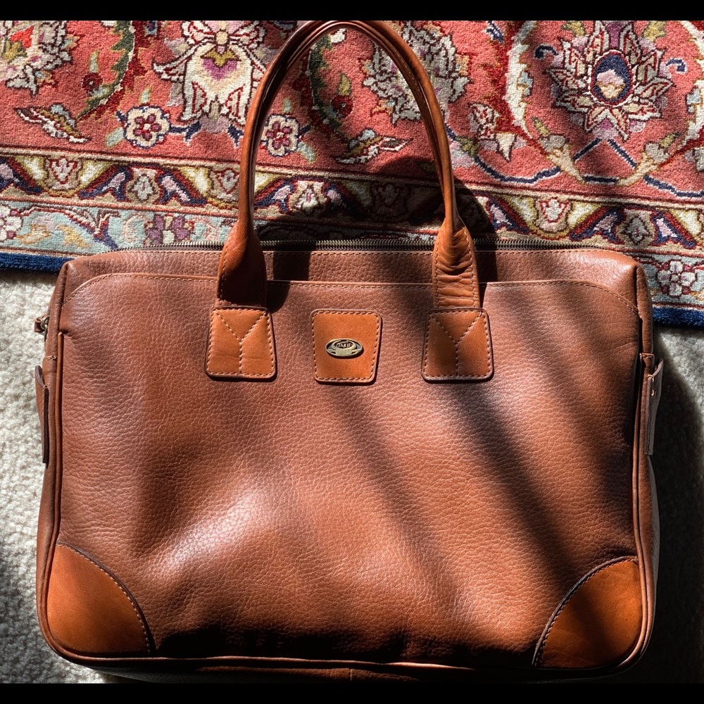 NEW Genuine leather business laptop bag